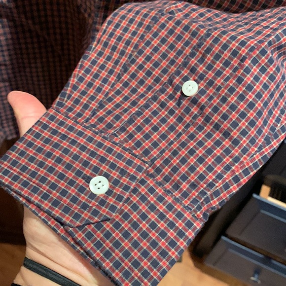 NWTS Daniel Cremieux Classics tailored fit mens L long sleeve cotton button down - Picture 6 of 7